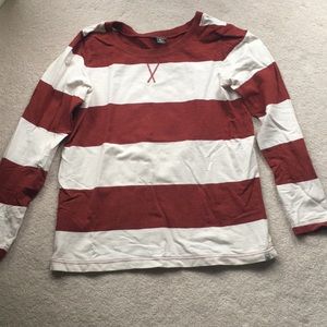 Eddie Bauer stripe long sleeve